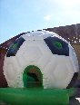 Hüpfburg Fussball in Sandersdorf-Brehna mieten bei der Delitzscher Hüpfburgenvermietung